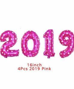 Online American Store New Year Collection WEIGAO Christmas Decoration New Year 2019 Happy New Year Balloons Christmas Decoration For Home Event Party Supplies Navidad