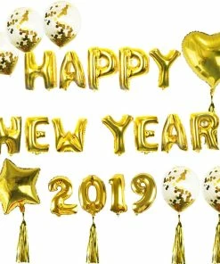 Online American Store New Year Collection WEIGAO Christmas Decoration New Year 2019 Happy New Year Balloons Christmas Decoration For Home Event Party Supplies Navidad