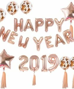 Online American Store New Year Collection WEIGAO Christmas Decoration New Year 2019 Happy New Year Balloons Christmas Decoration For Home Event Party Supplies Navidad