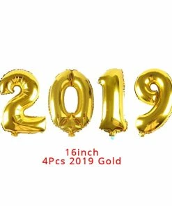 Online American Store New Year Collection WEIGAO Christmas Decoration New Year 2019 Happy New Year Balloons Christmas Decoration For Home Event Party Supplies Navidad