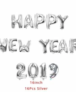 Online American Store New Year Collection WEIGAO Christmas Decoration New Year 2019 Happy New Year Balloons Christmas Decoration For Home Event Party Supplies Navidad