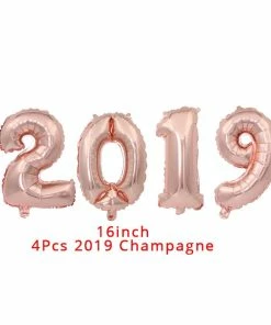Online American Store New Year Collection WEIGAO Christmas Decoration New Year 2019 Happy New Year Balloons Christmas Decoration For Home Event Party Supplies Navidad