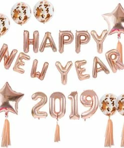 Online American Store New Year Collection WEIGAO Christmas Decoration New Year 2019 Happy New Year Balloons Christmas Decoration For Home Event Party Supplies Navidad