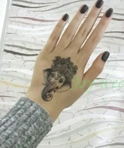 The American Store Halloween Temporary Tekashi69 Tattoos Waterproof Temporary Tattoo Sticker Mandala Henna Bird Feather Body Art Tatto Flash Tatoo Fake Tattoos For Girl Women Men 4