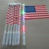 Onlineamericanstore American Flag Whosale 20CM*30 Cm American Hand LED Flag 4th Of July Independence Day USA Banner Flags LED Flag Party Supplies 300pcs/lot