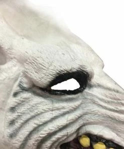 MZOMXO Houseware Store Store Wolf Head Shape Halloween Mask Horror Masquerade Props Portable Festive Party Supplies