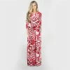 The American Store Christmas Women Clothing Women Winter Dresses 2018 Christmas Tree Long Dress Casual Long Sleeve Print Party Dress Plus Size Maxi Dress Vestidos Robe 3XL