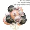 The American Store New Year Collection 15pcs 2019 Happy New Year Balloon Confetti Christmas Balloons Set Rose Gold Latex Ballon Birthday Party Decorations Baby