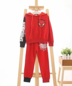The American Store ZOETOPKID Spring Autumn Boys Clothing Set Spiderman Baby Boy Sports Suits 2-6 Years Clothes Set Children Tracksuits