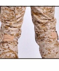 The American Store AichAngeI Tactical Camouflage Military Uniform Clothes Suit Men US Army Clothes Military Combat Shirt + Cargo Pants Knee Pads