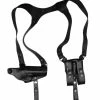 The American Store GP100 Horizontal Shoulder Holster 2.5",3",4",6", Barrel Military Clothing & Accessories