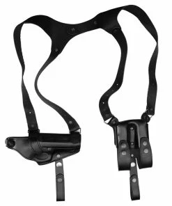 The American Store GP100 Horizontal Shoulder Holster 2.5",3",4",6", Barrel Military Clothing & Accessories
