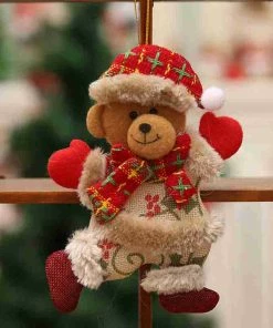 ZX Qianduoduo Store Christmas Decorations For Home Ornaments Hanging Christmas Tree Decorations Snowman Ornaments Hanging ##