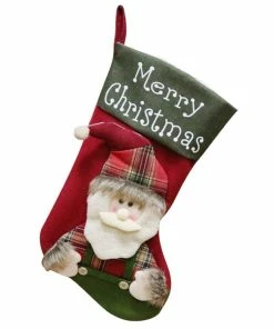 Leading Your Life Store Christmas Stockings Bags Santa Sacks Gift Stockin Gifts Sack Tableware Sack Box Decorations For Home Elf Box Stuffers