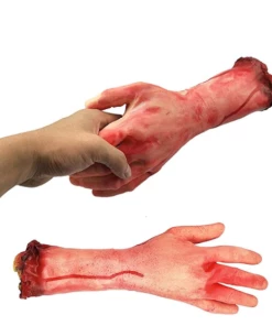 The American Store Halloween Horror Props Bloody Hand Haunted House Party Decoration Scary Hand Finger Leg Foot Brain Heart HOT