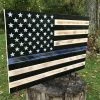 The American Store Rustic Wood Marine Corp Blue Line American Flag Firearm Concealment Cabinet Case Home Decor 2 The American Store Rustic Wood Marine Corp Blue Line American Flag Firearm Concealment Cabinet Case Home Decor