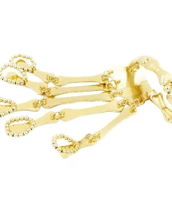 Show Lifestyle Store Hot Sales Halloween Props Gift Fun Nightclub Party Punk Finger Bracelet Gothic Skull Skeleton Bone Hand Finger Bracelet