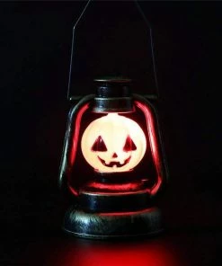 My Name Is Chenk Store Halloween Decoration Pumpkin Skull Witch Lamp Hanging Portable Light Holder Bar Haunted House Decoration Props Supplies Halloween Decorations