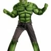 The American Store New Year Carnival Green The Incredible Hulk Costume Avengers Endgame Muscle Halloween Costume For Kids Boys Children Cosplay Superheroes Kids Costumes