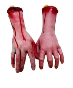 The American Store Halloween Horror Props Bloody Hand Haunted House Party Decoration Scary Hand Finger Leg Foot Brain Heart HOT