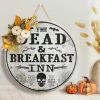 HashtagWoodLife Dead & Breakfast Outdoor Sign - Halloween - Yard Art - Decoration Halloween Decorations