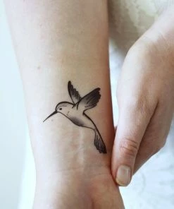 Onlineamericanstore Halloween Temporary Tekashi69 Tattoos Hummingbird Temporary Tattoo / Hummingbird Accessoire / Bird Temporary Tattoo / Bohemian Temporary Tattoo / Boho