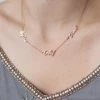 Onlineamericanstore Custom Name Accessories Custom Name Necklace - Family Name Necklace - Family Necklace - Dainty Name Necklac - BFF Necklace - Personalized Gift