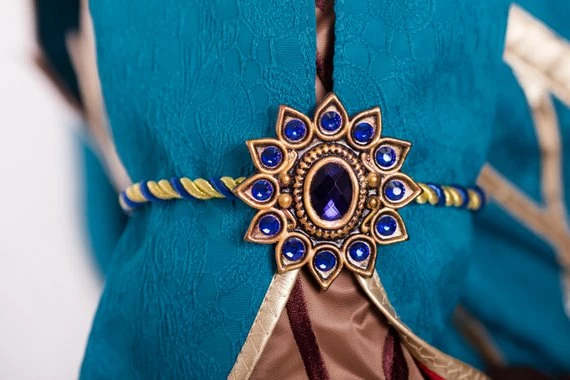 The American Store Triss Merigold Cosplay Green Dress Costume, The Witcher Charmed Sorceress, Charmer Halloween Costume From The Witcher 3 12 The American Store Triss Merigold Cosplay Green Dress Costume, The Witcher Charmed Sorceress, Charmer Halloween Costume From The Witcher 3