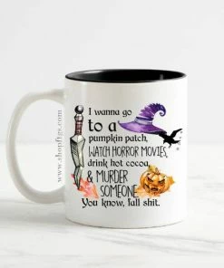 FTGS Halloween Decorations Fall Sh*t Halloween Coffee Mug / Cup
