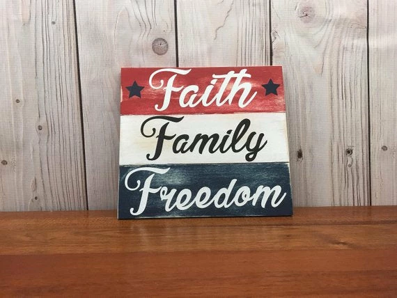 Online American Store Patriotic Decorations, Americana Decor, Wooden American Flag, American Flag Wall Art, American Flag Decor, Faith Family Freedom Wood Sign Wall Decor & Art 7 Online American Store Patriotic Decorations, Americana Decor, Wooden American Flag, American Flag Wall Art, American Flag Decor, Faith Family Freedom Wood Sign Wall Decor & Art