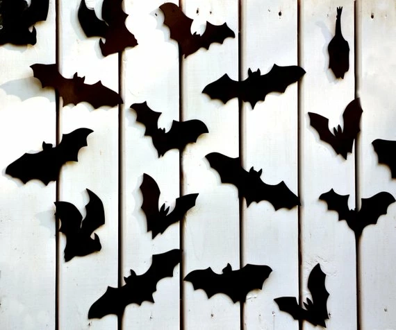 The American Store Bat Halloween Decoration- 16 Bats, Reusable Wall Decoration, Waterproof Indoor Or Outdoor Halloween, Foam Bats Halloween Decorations 9 The American Store Bat Halloween Decoration- 16 Bats, Reusable Wall Decoration, Waterproof Indoor Or Outdoor Halloween, Foam Bats Halloween Decorations
