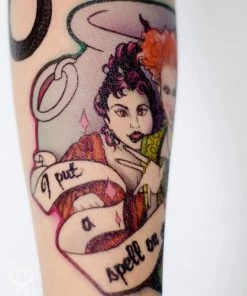 Onlineamericanstore I Put A Spell On You Temporary Tattoo Halloween Temporary Tekashi69 Tattoos