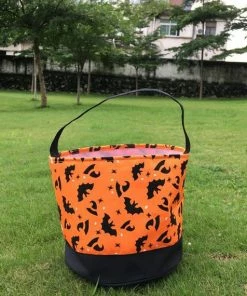 Madebygrannyshands Halloween Gift Collection Halloween Bucket, Treat Or Trick Bag, Halloween Tote, Baby Gift, TOP SELLER, Best Price