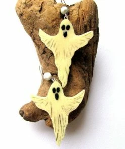 Onlineamericanstore Ghost Halloween Jewelry, Gothic Jewelry, Glow In The Dark, Halloween Earrings, Ghost Earrings, Jewelry For Women, Simple Jewelry Gift