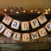 StampedtoInspire Happy Halloween/Garland/Banner/Party Decoration/Orange And Black/Handmade Halloween Decorations 2 StampedtoInspire Happy Halloween/Garland/Banner/Party Decoration/Orange And Black/Handmade Halloween Decorations