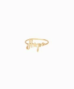 Onlineamericanstore Custom Name Accessories Custom Name Ring - Personalized Name Ring - Gold Name Ring - Minimal Name Jewelry - Custom Word Ring - Gold Personalized Word #PR04F146