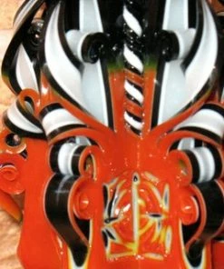 The American Store Halloween Decorations Halloween Candle Carved Candle Orange Black Gift For Halloween Party Halloween Candles Carved Dacor Skull