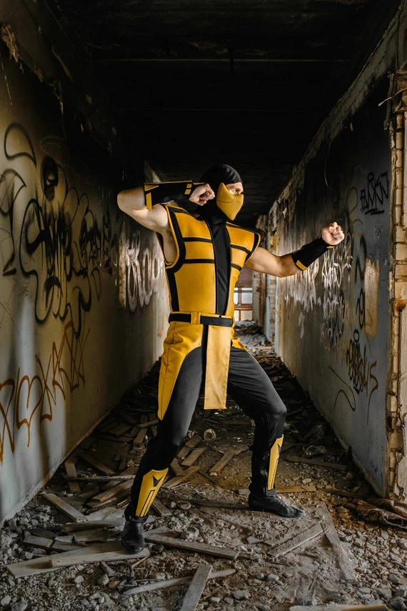 ShopCosplayCostume Scorpion Mortal Kombat Cosplay Costume From MK 3 Ultimate, Scorpion Ninja Costume Clothing Halloween Costumes 11 ShopCosplayCostume Scorpion Mortal Kombat Cosplay Costume From MK 3 Ultimate, Scorpion Ninja Costume Clothing Halloween Costumes