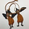 SugarberryMinis Halloween Flying Witch, Vintage Inspired Halloween Decorations