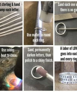 Onlineamericanstore Custom Name Ring, Ring With Names, Personalized Ring, Stacking Name Ring, Sterling Silver Ring, Mom Ring, Silver Ring 21 Onlineamericanstore Custom Name Ring, Ring With Names, Personalized Ring, Stacking Name Ring, Sterling Silver Ring, Mom Ring, Silver Ring