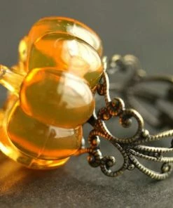 The American Store Orange Pumpkin Ring. Halloween Ring. Filigree Ring. Adjustable Ring. Gold Ring, Silver Ring, Bronze Ring, Or Copper Ring. Halloween Jewelry.