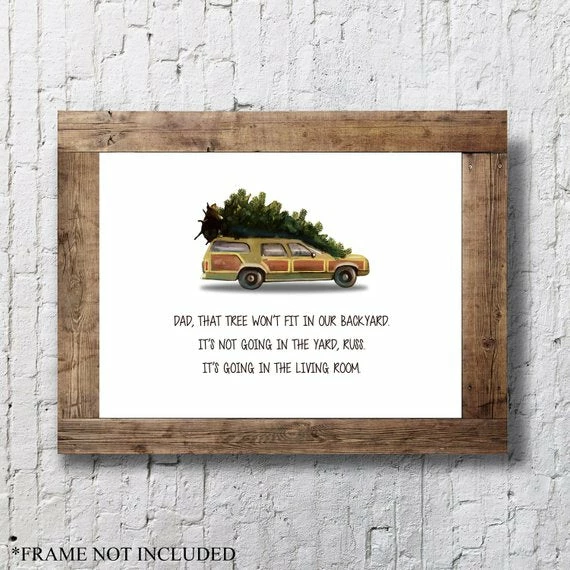 Onlineamericanstore National Lampoon's Christmas Vacation - The Christmas Tree - 11x14 Christmas Holiday Home Decor Poster Sign - Griswald Movie Quote Christmas Home Decor 3 Onlineamericanstore National Lampoon's Christmas Vacation - The Christmas Tree - 11x14 Christmas Holiday Home Decor Poster Sign - Griswald Movie Quote Christmas Home Decor