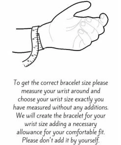 StonesEnergy Scorpio Zodiac Jewelry Tourmaline Bracelet Men Birthday Gift For Girlfriend Gift For Grandpa Gift For Grandma Gift For Boyfriend Gift Friend