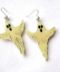 Onlineamericanstore Ghost Halloween Jewelry, Gothic Jewelry, Glow In The Dark, Halloween Earrings, Ghost Earrings, Jewelry For Women, Simple Jewelry Gift