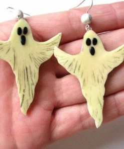Onlineamericanstore Ghost Halloween Jewelry, Gothic Jewelry, Glow In The Dark, Halloween Earrings, Ghost Earrings, Jewelry For Women, Simple Jewelry Gift