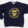 TheTRUNKvintage Vintage VALLEY FORGE MILITARY Academy Sweatshirt | 80's Distressed College Sweatshirt | Russell Athletic Brand | Unisex Medium | ‘Murica Mens Clothing