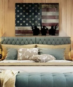 EdgyPatriots Rustic American Flag With Soldiers #2 - Army Rangers- Military Art- Patriotic Wall Art- Navy Seals- Army Wall Decor- US Marines 13 EdgyPatriots Rustic American Flag With Soldiers #2 - Army Rangers- Military Art- Patriotic Wall Art- Navy Seals- Army Wall Decor- US Marines
