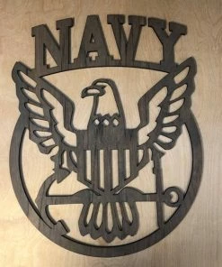 ZUGMONSTER Wall Decor & Art Navy - Wood Hanging Wall Art