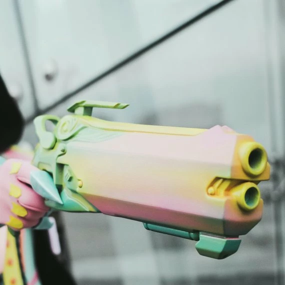 ShopCosplayCostume Kawaii Reaper Highly Detailed Prop Guns, Nevermore Kawaii Skin From Overwatch Video Game Halloween Prop 3 ShopCosplayCostume Kawaii Reaper Highly Detailed Prop Guns, Nevermore Kawaii Skin From Overwatch Video Game Halloween Prop