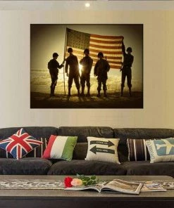 AmyzingCanvasArt The Brave American Flag Canvas Set, Canvas Wall Art, American Flag Wall Art, Patriotic Gifts, Military Gift, Home Wall Decor, US Flag Canvas Wall Decor & Art 11 AmyzingCanvasArt The Brave American Flag Canvas Set, Canvas Wall Art, American Flag Wall Art, Patriotic Gifts, Military Gift, Home Wall Decor, US Flag Canvas Wall Decor & Art